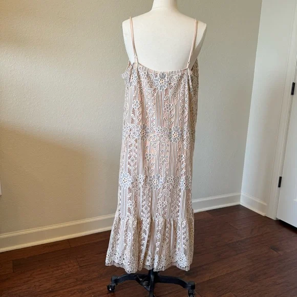 Elegant Lace Maxi Dress - Picture 6 of 10